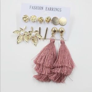 6 earrings set